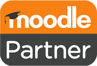 Moodle partner logo